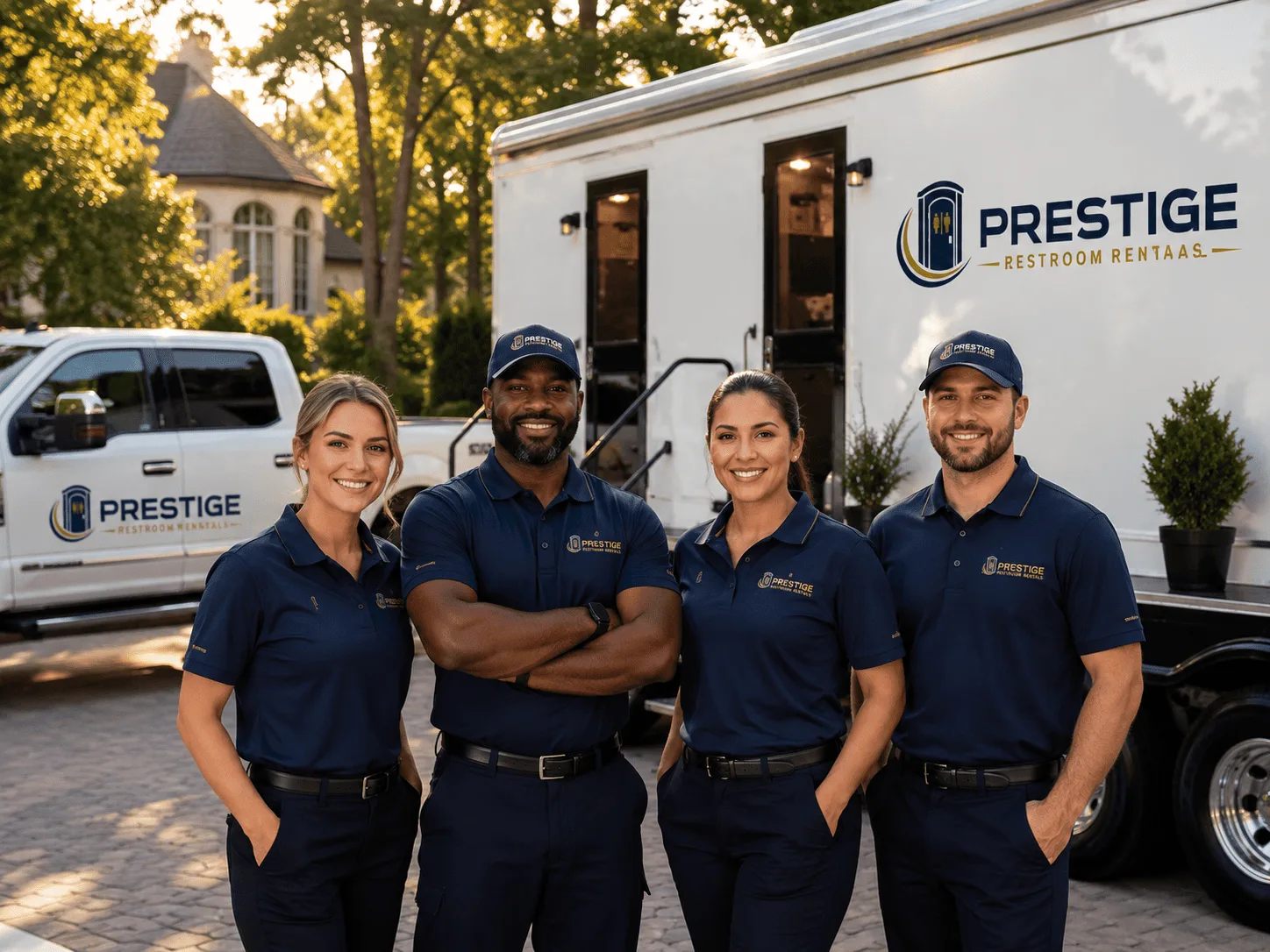 Trusted Luxury Portable Restrooms company in Gratiot, OH